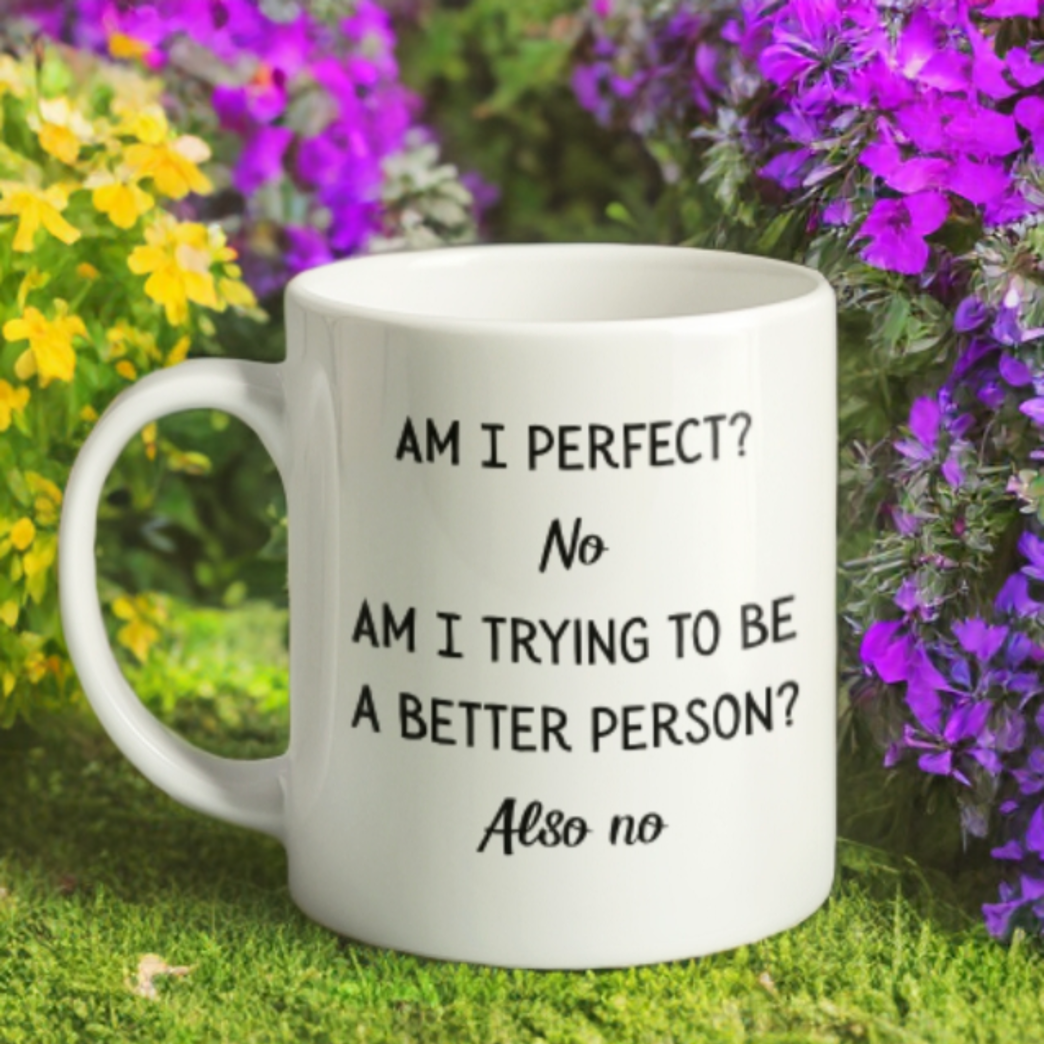 Am I Perfect? No Mug