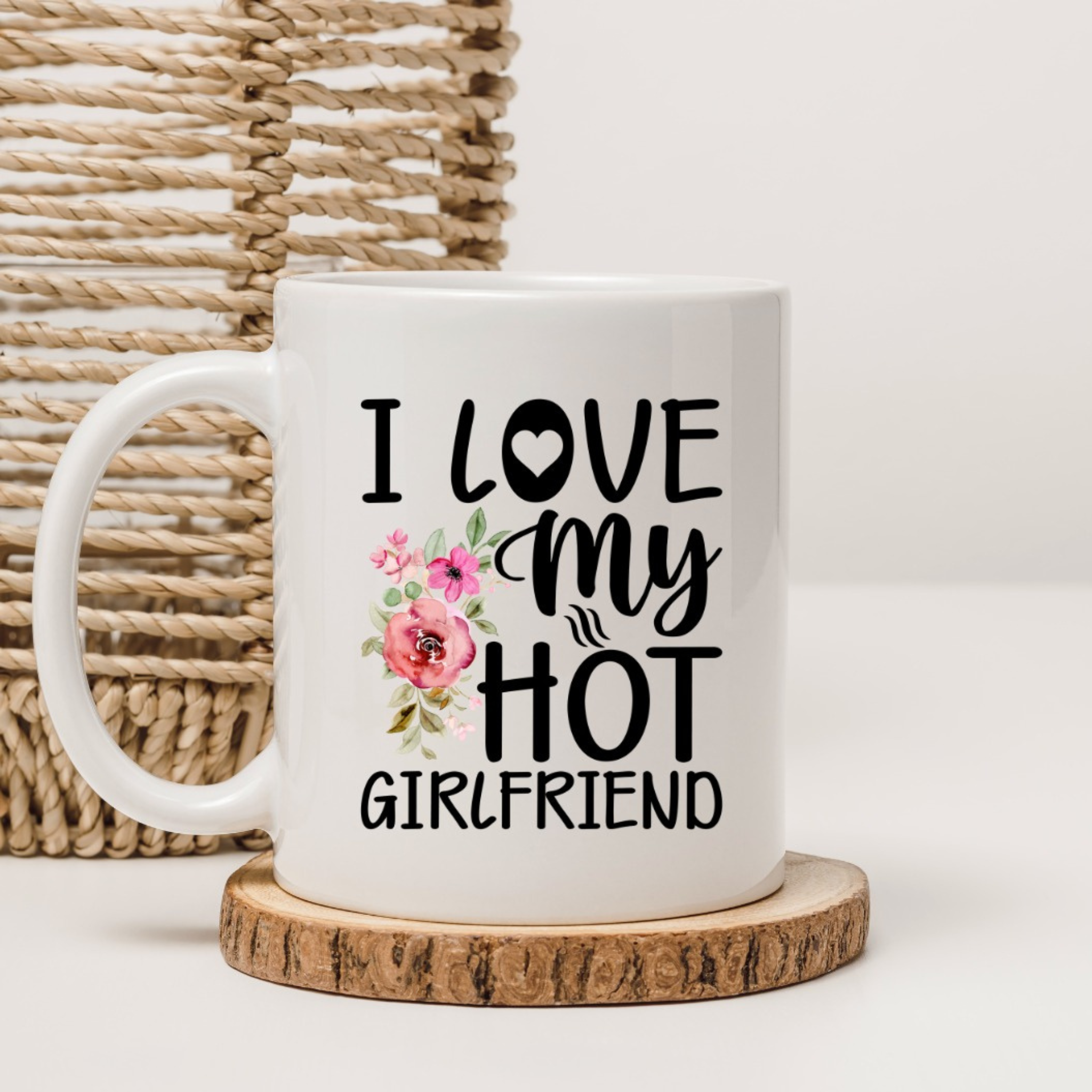 I Love My Hot Girlfriend Mug