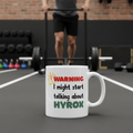 Might Start Talking About Hyrox Mug