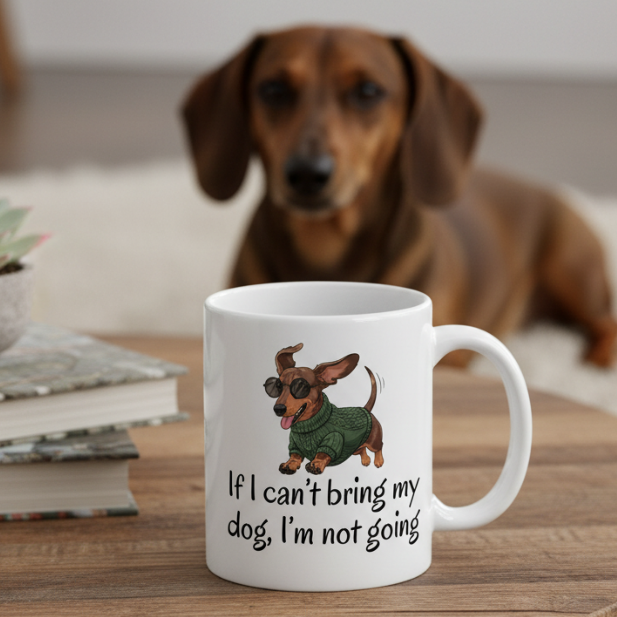 If I can't Bring My Dog, I'm Not Going Mug