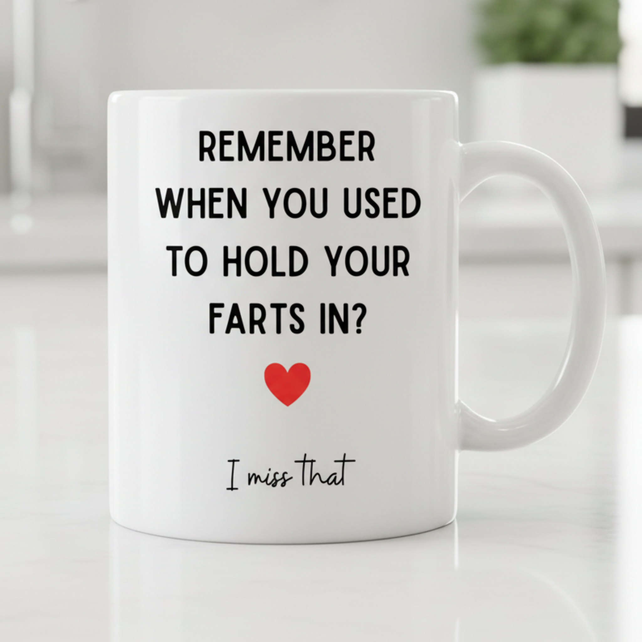 Remember When You Used To Hold Your Farts In Mug