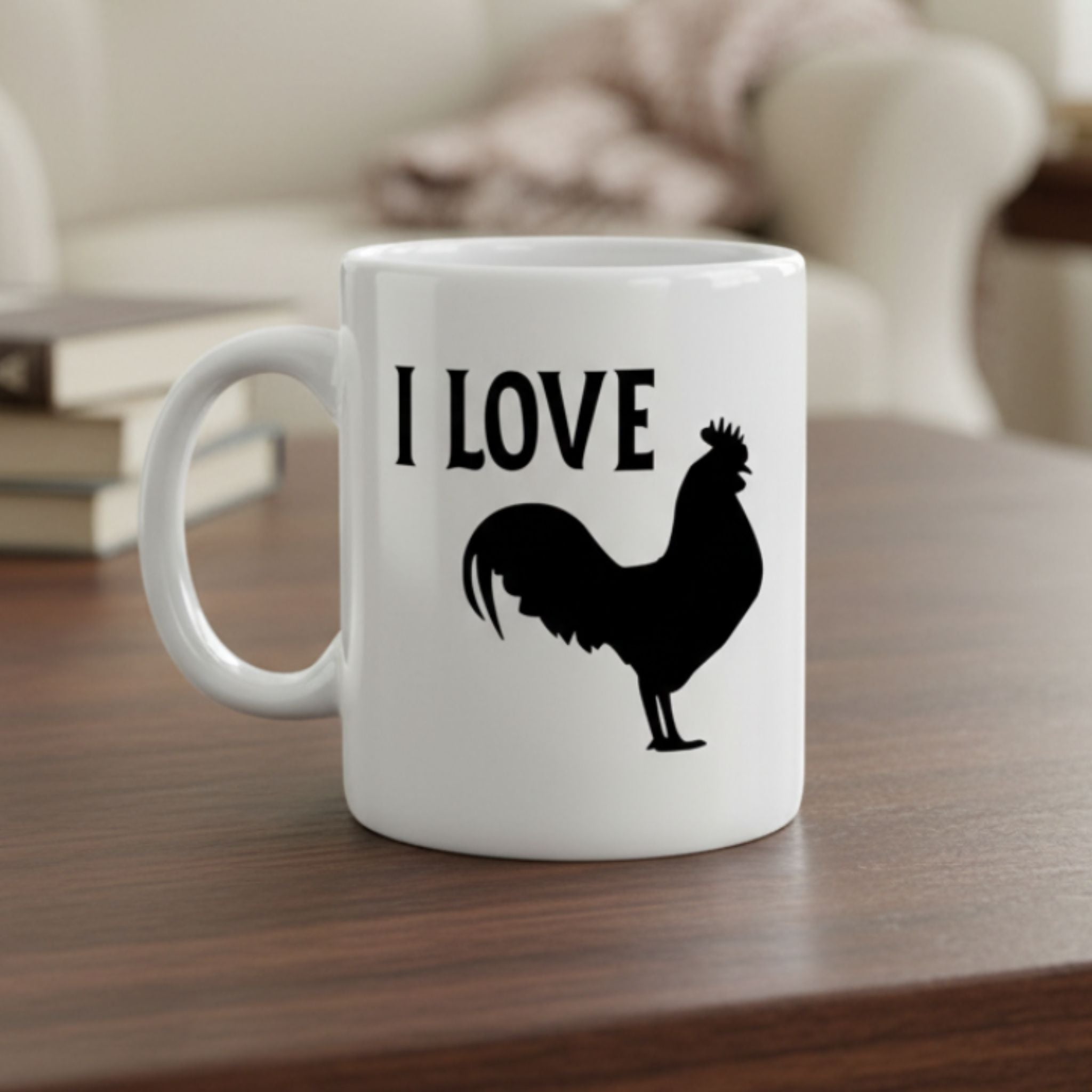 I love cock mug